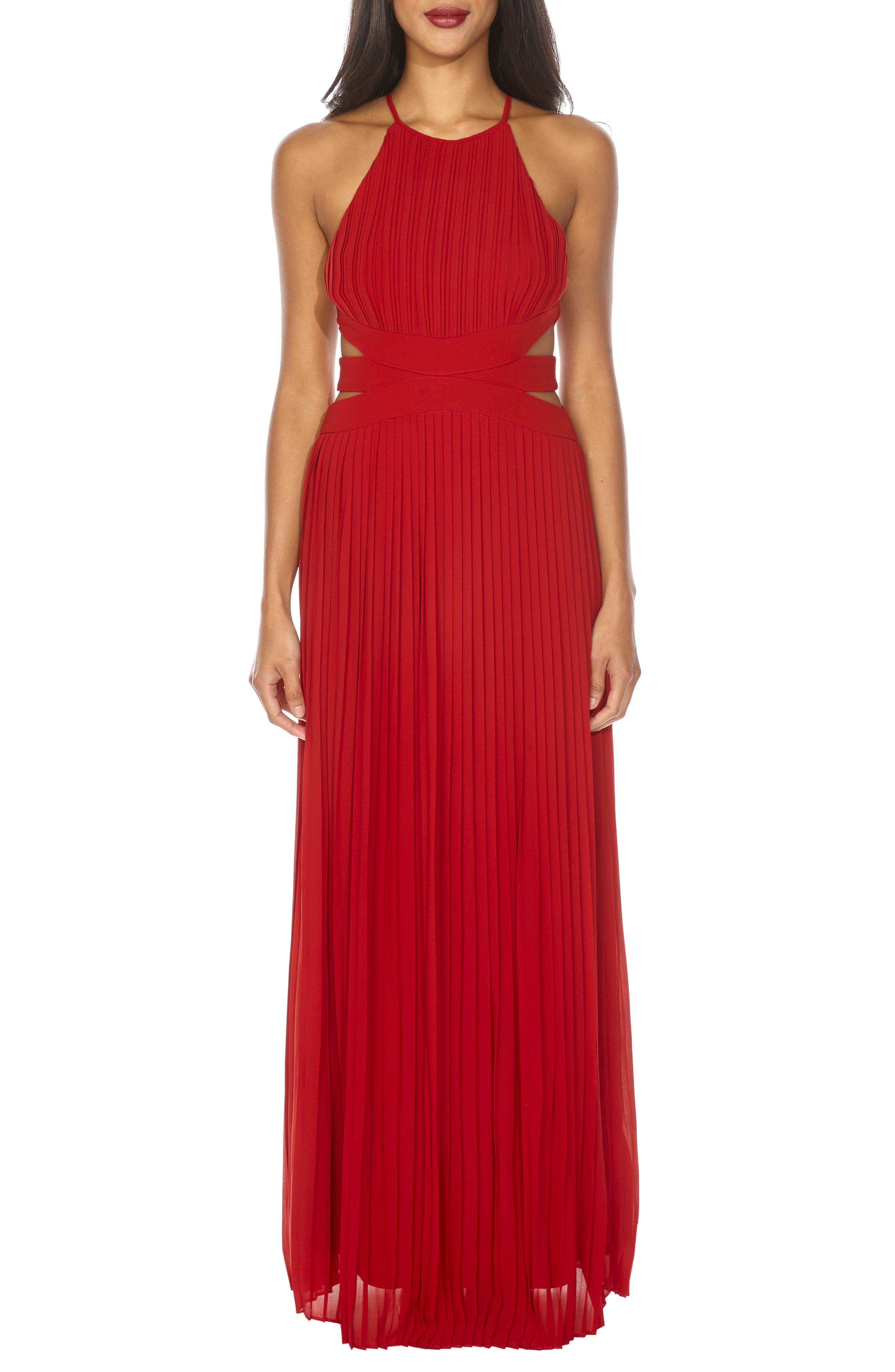 Ruby Red Maxi Dress
